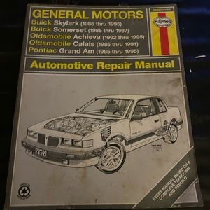 Haynes General Motors 1985-1995 automotive repair manual 38025 (1420) Somerset